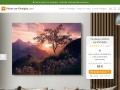 Détails : Photo sur plexiglas