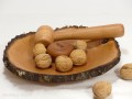 Détails : Bols et saladiers en bois, casse noix, corbeilles à fruits et autres créations originales en bois tourné