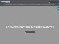 Détails : rangement de livres sur mesure nantes